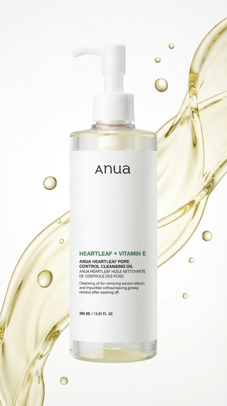 ANUA Heartleaf Cleansing Oil 350ml | Blackhead Cleanser