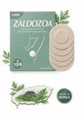 ZALDOZOA Jeju Mugwort Underarm & Foot Therapy Patch | Color-Changing Wellness Pad (5-Day Supply)
