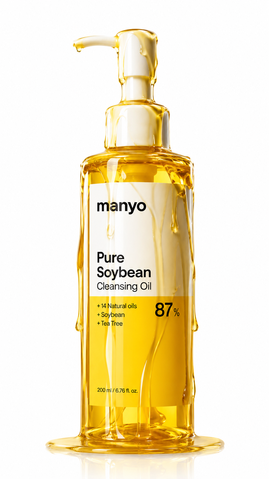 manyo Pure Soybean Cleansing Oil 200ml | Deep Pore Cleansing Oil