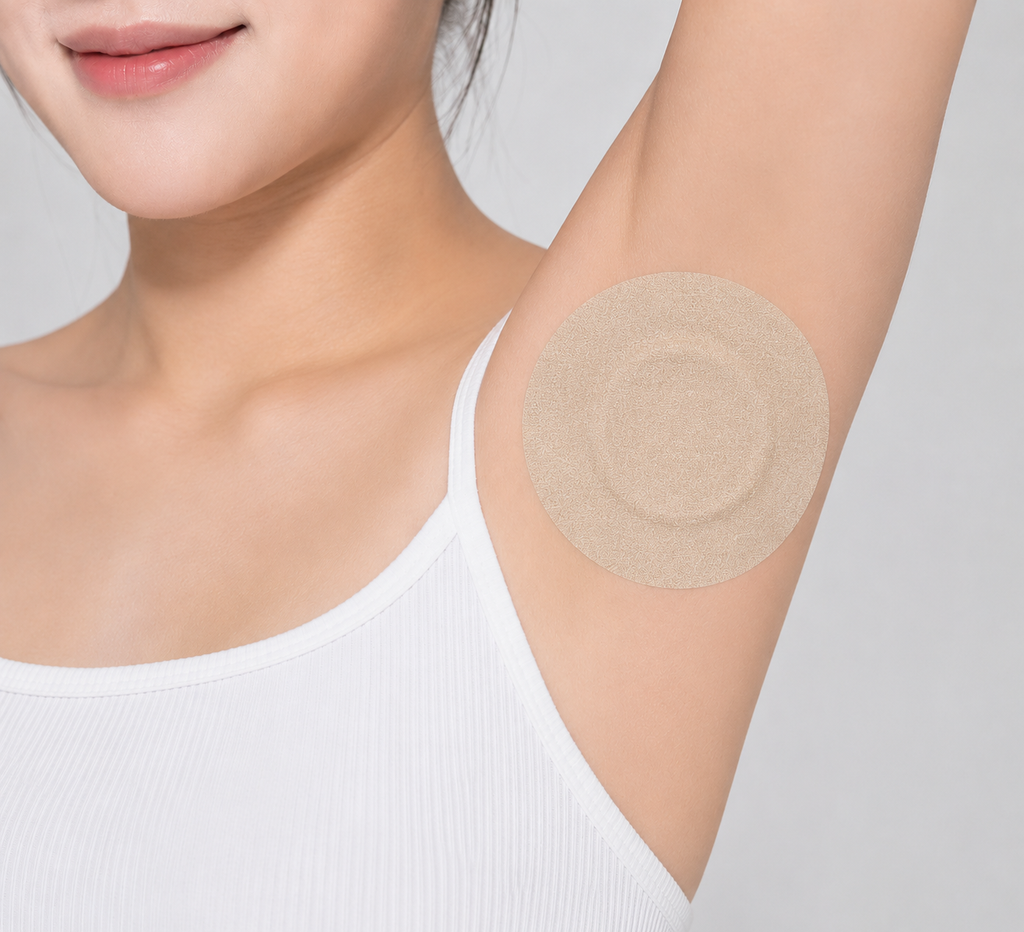 ZALDOZOA Jeju Mugwort Underarm & Foot Patch | Color-Changing (5-Day)