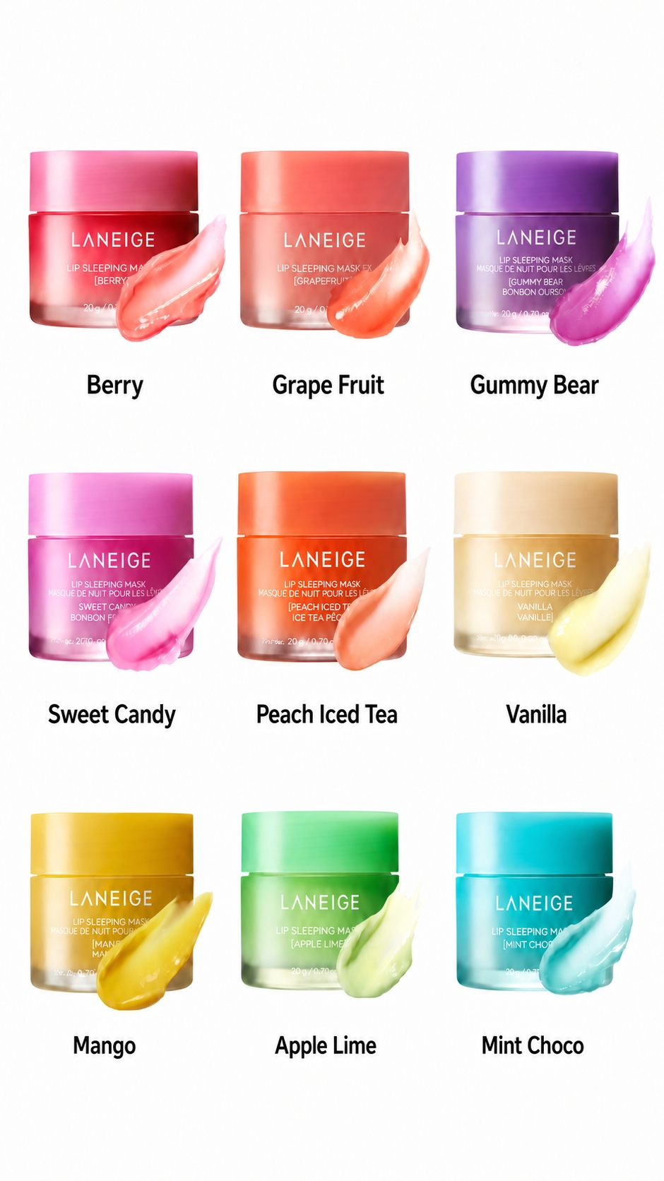 LANEIGE Lip Sleeping Mask 20g | Overnight Lip Mask
