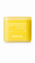 MEDIHEAL Derma Toner 100 Pads | Vitamin C Bright Toning Pad