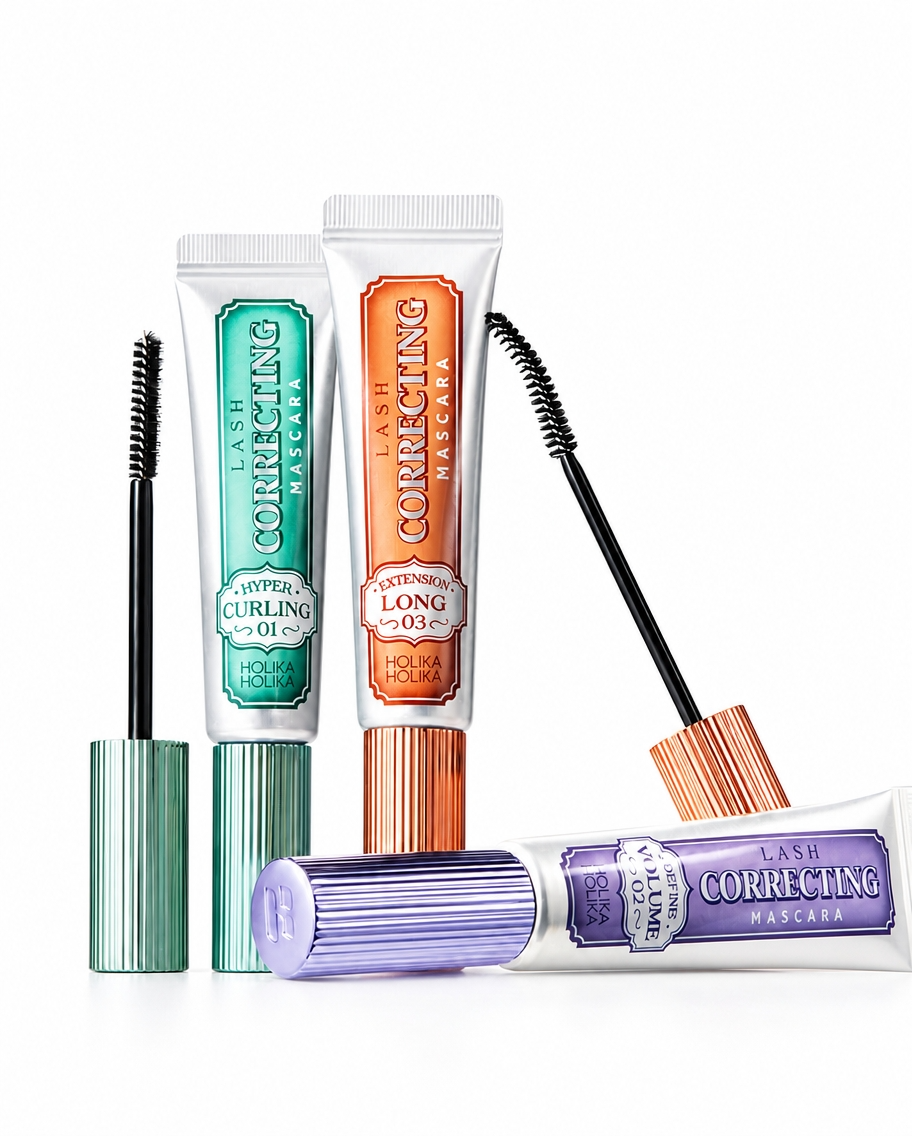 HOLIKA HOLIKA Lash Correcting Mascara Cross Combo Set 9g*2ea