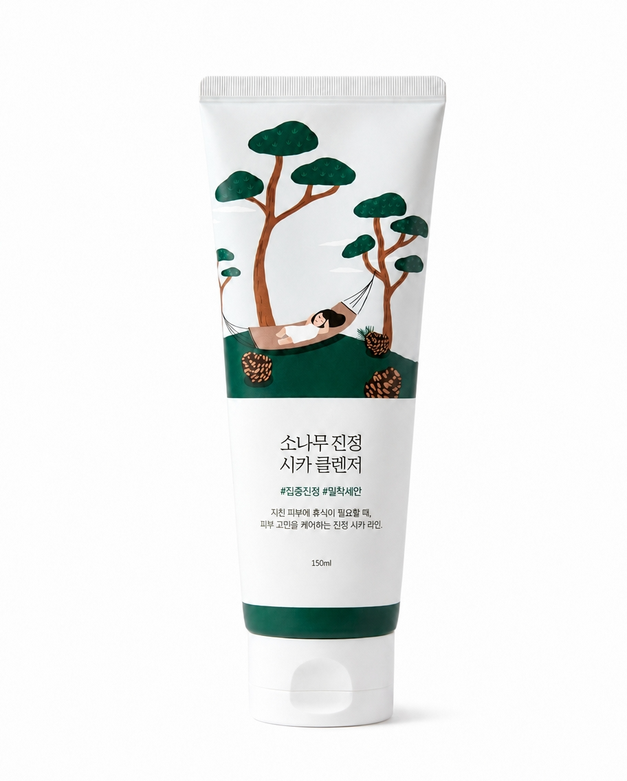 ROUNG LAB Pine Calming Cica Cleanser 150ml | Sebum Control Facial Cleanser