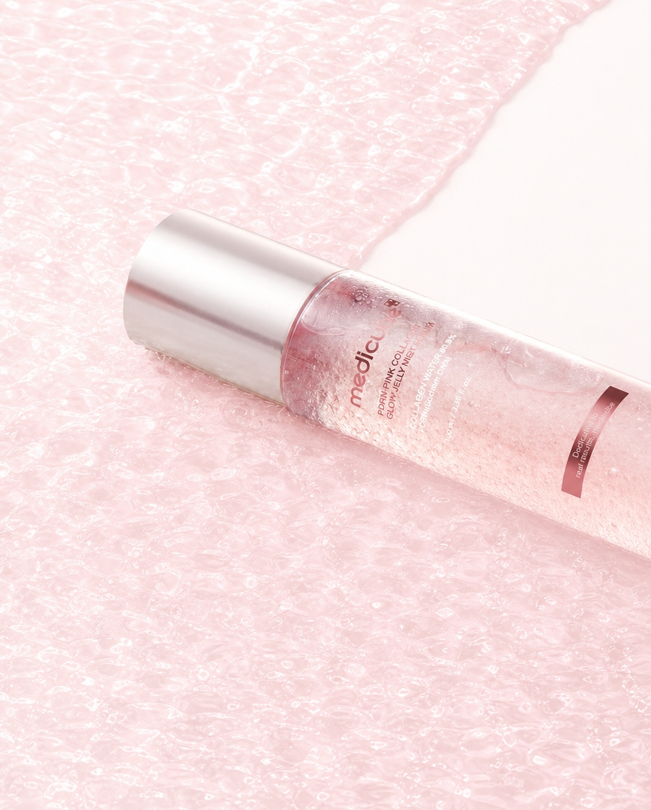 Medicube PDRN Pink Collagen Glow Jelly Mist Serum 100ml Double