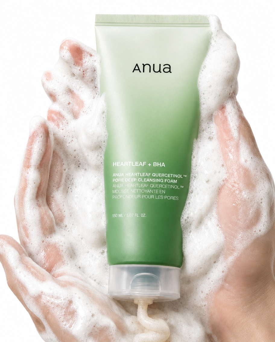 ANUA Heartleaf Quercetinol Pore Deep Cleansing Foam 150ml