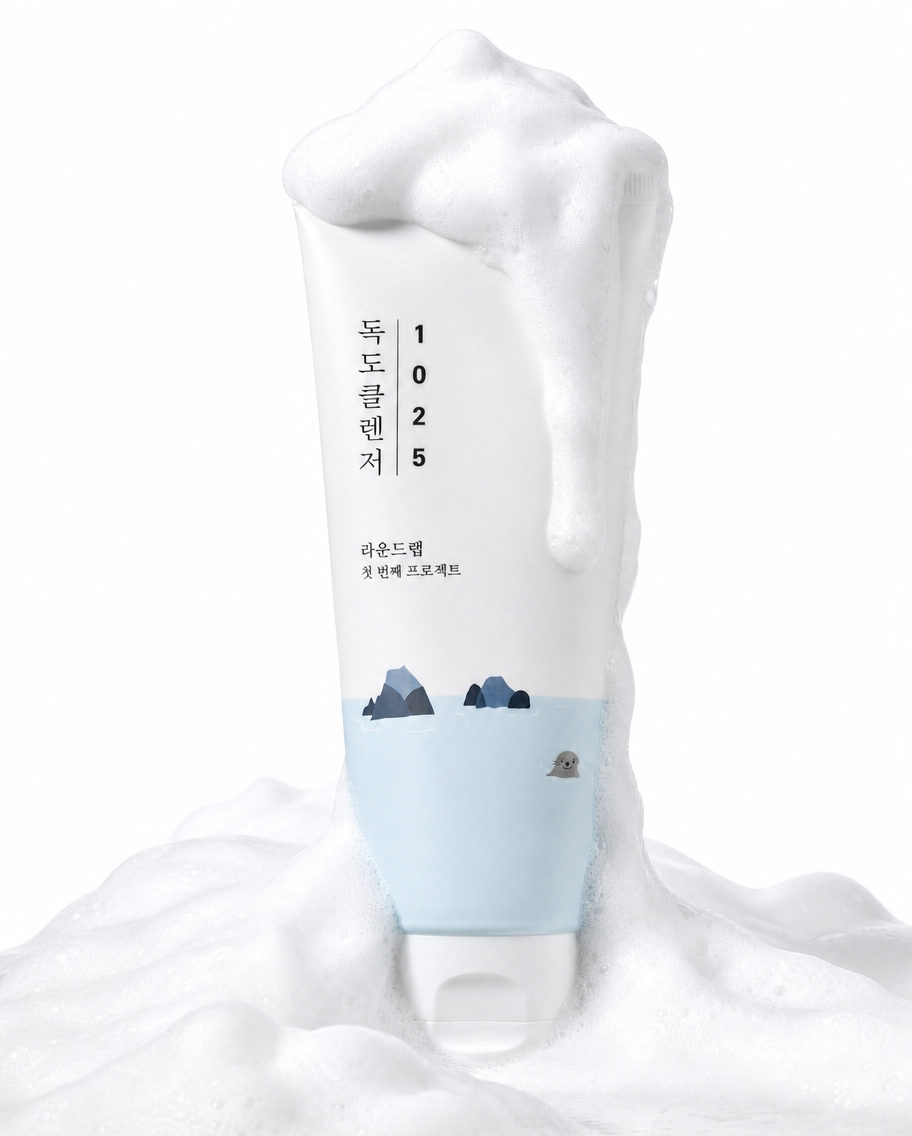 ROUND LAB 1025 Dokdo Cleanser 150ml | Low pH Cleanser