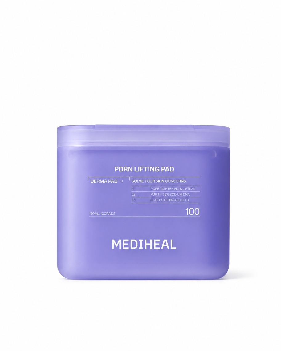 MEDIHEAL Derma Toner 100 Pads | PDRN Lifting Pad