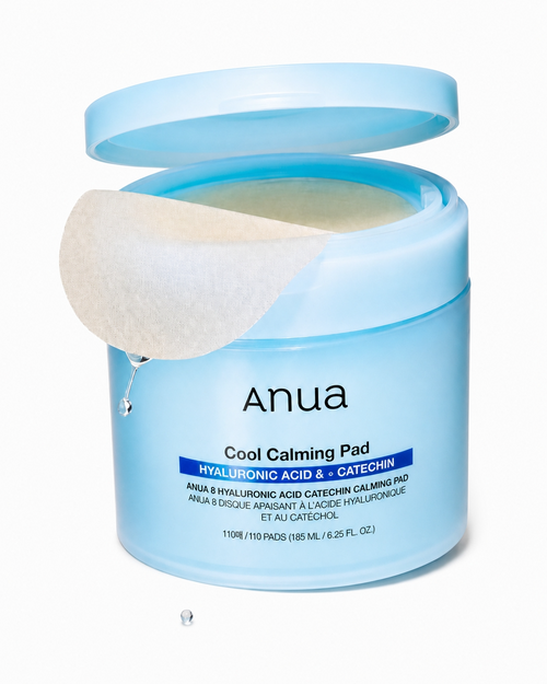 Anua 8 Hyaluronic Acid Catechin Calming Pad 110 Pads